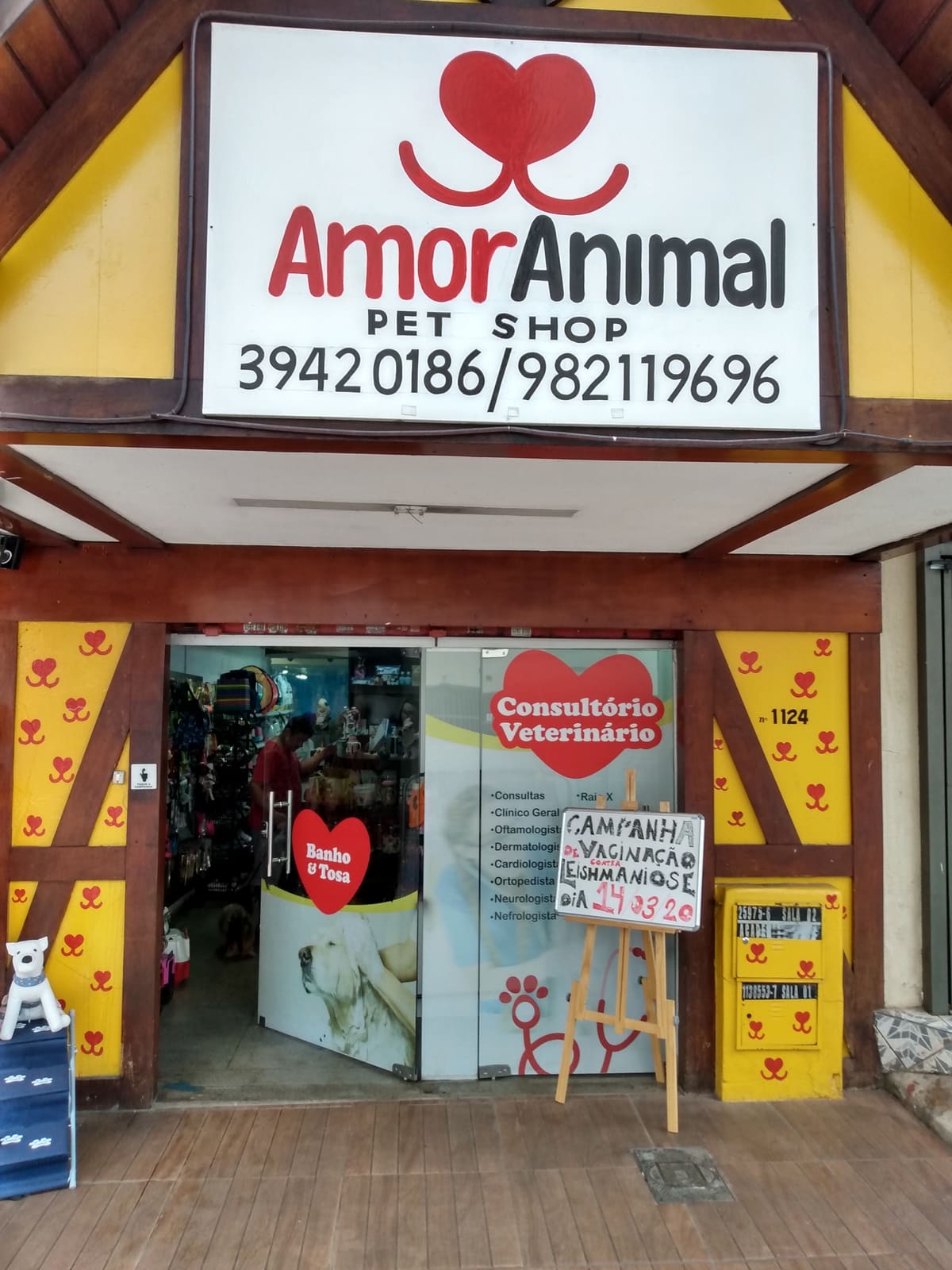 Consultório veterinário da Amor Animal