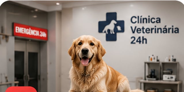 Clínica veterinária 24h